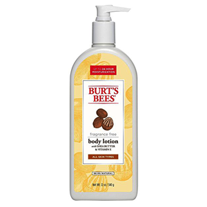 Burt's Bees body lotion