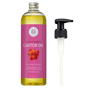 Pure Body Naturals castor oil